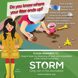 June Monsoon: Trash Litter social media graphic